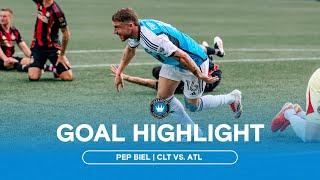 GOAL! Pep Biel Opens Scoring at The Fortress in Home Opener | Charlotte FC vs. Atlanta United