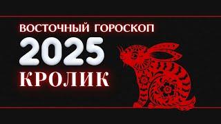 2025 - ВОСТОЧНЫЙ ГОРОСКОП ДЛЯ КРОЛИКА НА 2025 ГОД.  ГОД ЗМЕИ 2025