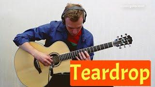 massive attack - teardrop ( guitar cover by Alexey Nosov )