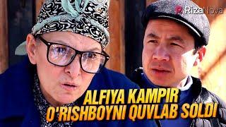 Alfiya kampir O'rishboyni quvlab soldi (hajviy ko'rsatuv)