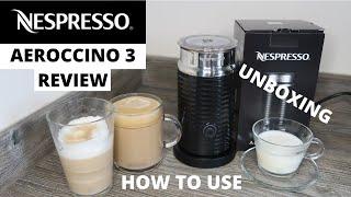 Nespresso Aeroccino 3 First use