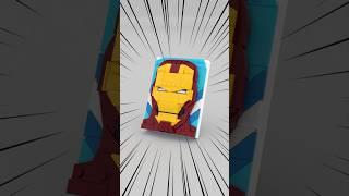 LEGO 40535 Iron Man Brick Sketches Satisfying Speed Build #lego