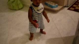 zeeshan walking first steps