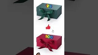 Choose your gift box #1millionview #10millionview #100millionview   #short #giftbox #varilvideo #100