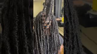 SMedium Soft locs. Book now at styleseat.com/angelynkay