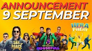 "Hera Pheri 3, Housefull 5 & Sky Force: Which Big Announcement is Coming? " || AKN