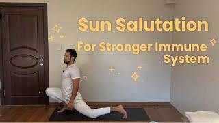 Sun Salutation to strengthen your immune system