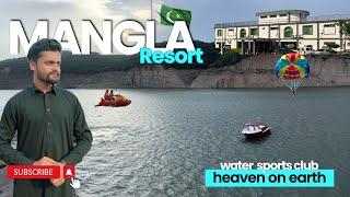 Parasailing at Mangla Water Sports Club | Pakistan 2nd biggest Dam in Jhelum | Mangla Dam