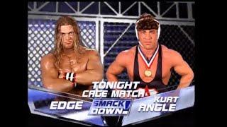 Edge vs Kurt Angle - Smackdown 2002