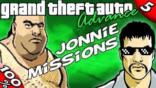 GTA Advance: ALL JONNIE MISSIONS [100% Walkthrough]