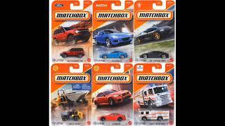 Matchbox Car Collection 2025 Mix 3 Vehicles Case of 24