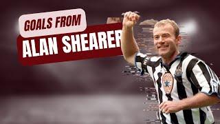 A few career goals from Alan Shearer