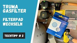 Truma Filterpad vom Gasfilter im Eriba Wohnwagen wechseln ► TechTipp #2 von radzfatz