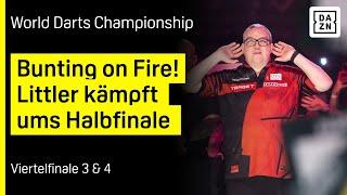 Die Halbfinals stehen fest: Viertelfinale 3 & 4 | Darts WM 25 | DAZN Highlights