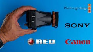 PORTKEYS LEYE SDI EVF- Sony, Canon, Red Komodo, & BMPCC THIS IS FOR YOU