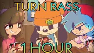 Turn-Bass - BPM Song 1 Hour FNF vs Parappa the Rapper , Scratchin' Melodii