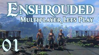 Enshrouded!!  Start vom Multiplayer Lets Play - 01 - Und es macht direkt Bock ohne Ende!