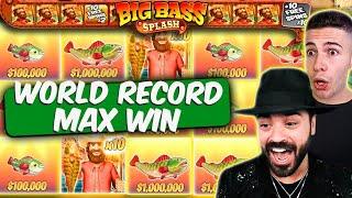 BIG BASS SPLASH WORLD RECORD BIGGEST WINS: Ayzee vs Roshtein