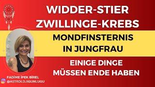 WIDDER-STIER-ZWILLINGE-KREBS 10-16 MÄRZ 2025-FADİME BİREL #Astrology #Krebs #widder