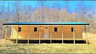 1890 Hall Fork Rd. Blue Creek Ohio, 24 acres with New Log Cabin For Sale