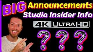 BIG 4K UltraHD Blu Ray Movie Announcements, Reveals & Studio Insider Info! Collector’s Film Chat #73