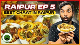 Jhakas Chaat in Raipur | Sharma Chaat Bhandar | Veggie Paaji