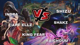 Team Raichouu Vs Team King Fear