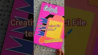 Project File Ideas | Art Integrated Project | DM to order your project File #edit #projects
