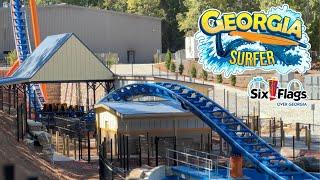 MASSIVE Testing Updates On Georgia Surfer! Six Flags Over Georgia October Parkwide Update