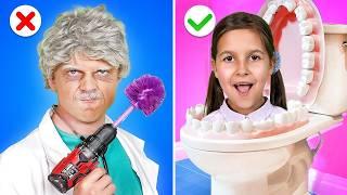 Secret Hacks for Clever Doctors🩺 || Genius Parenting Hacks and Gadgets