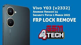 Vivo Y03 v2332 FRP Remove By Hydra Tool