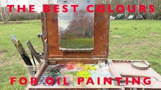 Oil Paints - BEST Colours and Brands to Use