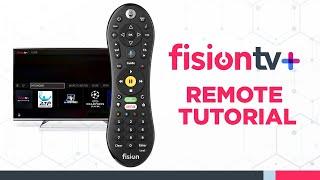 How to Use Your Fision TV+ Remote