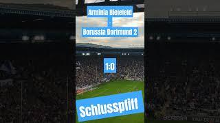 Arminia Bielefeld - Borussia Dortmund 2 - Schlusspfiff - 1:0 - Kaito Mizuta