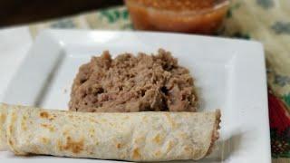 How to make DELICIOUS REFRIED BEANS  MADE FROM SCRATCH! STEP BY STEP!