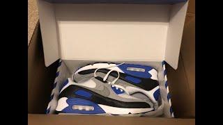 Nike Air Max 90, 2020 Royal Blue Unboxing