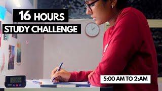 16 HOURS STUDY CHALLENGE OF A UPSC ASPIRANT | Exploring Dreams