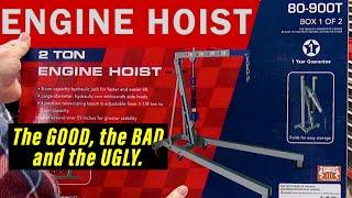 BEST ENGINE HOIST FOR THE MONEY - Duralast Engine Hoist