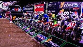 2013 AMA Supercross 250 Lites Main RD 1 Anaheim