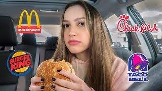 VEGAN FAST FOOD TASTE TEST *at 1 am*