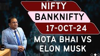 Nifty Prediction and Bank Nifty Analysis for Thursday | 17 October 24 | Bank NIFTY Tomorrow