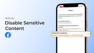 How to Disable Sensitive Content On Facebook?