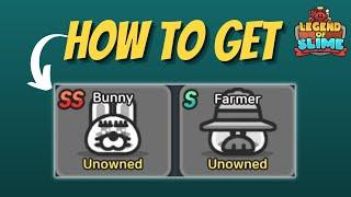 How to Get Bunny & Farmer New Slimes - Legend of Slime: Idle RPG