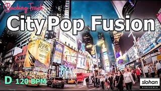 City Pop Fusion ／ Backing Track (D 120 BPM)　　　Re-uploaded to correct audio levels