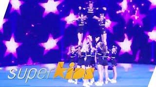 Cheer Academy German Peewees Acrobatic Cheerleading | Superkids