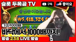 [슬롯하이라이트] 두목곰TV (기자1000배)  #슬롯레전드 #슬롯뱅크 #슬롯공략 #슬롯생방송 #슬롯방송