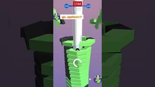 level 1104 happy stack ball game  #totalgaming #games #ballgame #shorts #gaming #gaming #gameplay