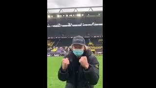 Jadon Sancho repeating "One more" after meeting Haaland and Bellingham on field