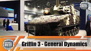 General Dynamics Griffin III tracked armored candidate to replace Bradley IFV US Army OMFV program