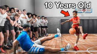 10 Year Old Basketball Prodigies DESTROY Grown Men